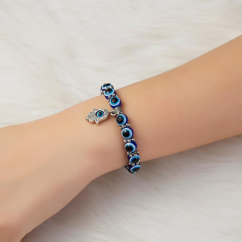 Evil Eye Bracelets Blue Evil Eye Bead Bracele