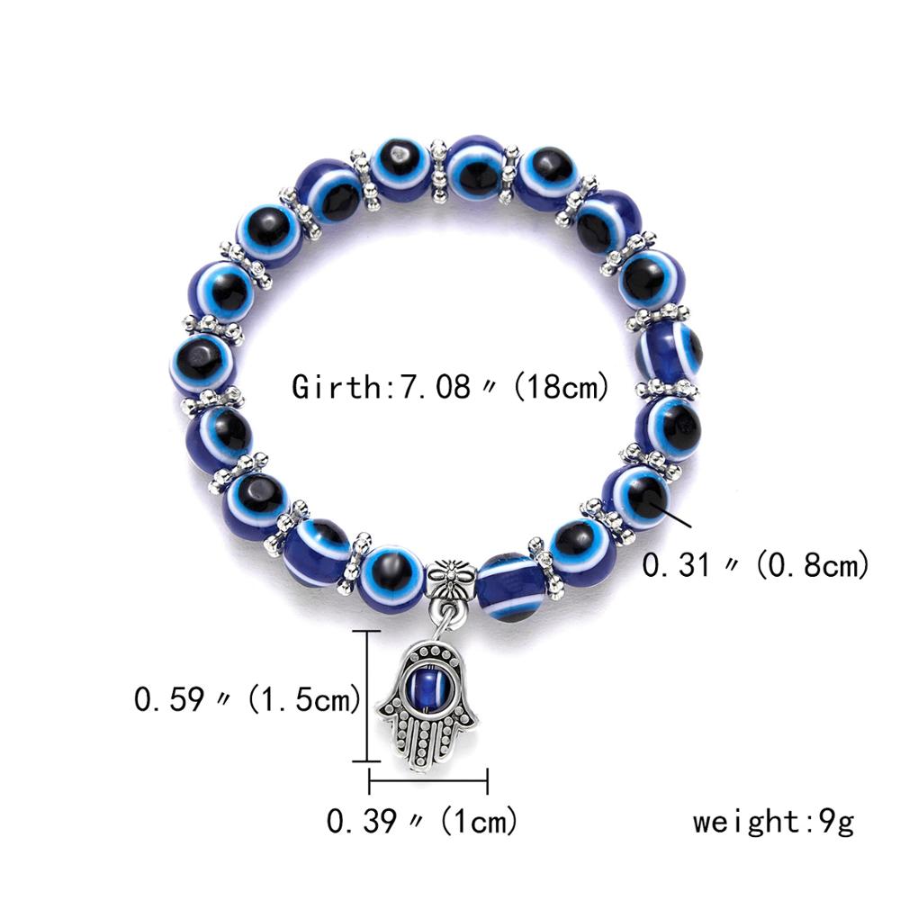 Evil Eye Bracelets Blue Evil Eye Bead Bracele